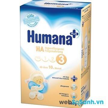 Giá sữa Humana
