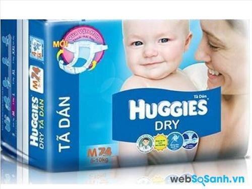 Có nên dùng tã giấy Huggies cho bé?