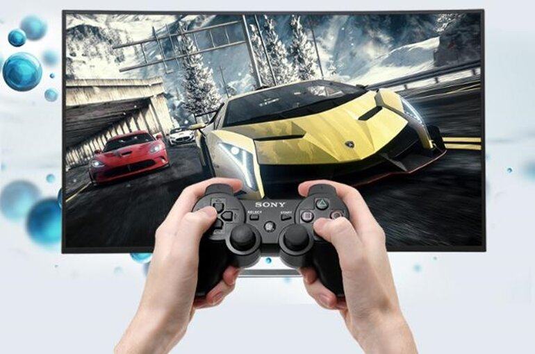 Tay cầm chơi game nào tương thích với Smart Tivi Sony 43 inch KDL 43W800C?