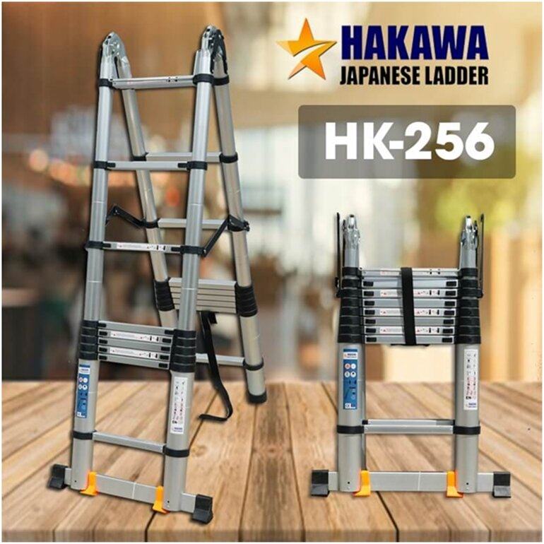 Đánh giá thang nhôm gia đình Hakawa HK-256: Đa năng, bền bỉ, an toàn trên mọi địa hình