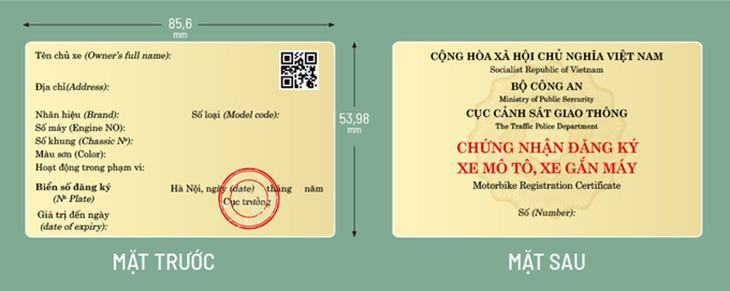 Từ năm 2021 chuyển đăng kiểm xe sang mẫu mới