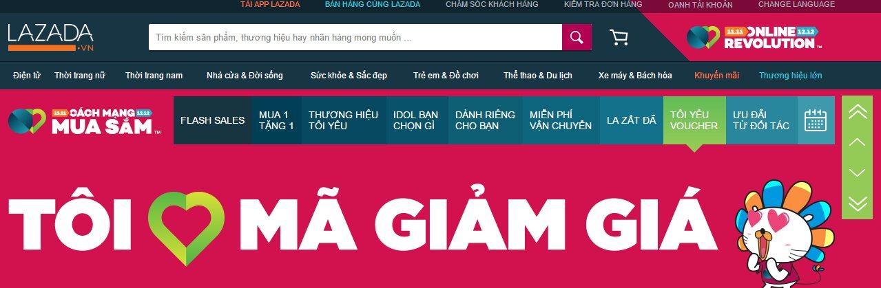 Nhập MÃ SIÊU GIẢM GIÁ mua hàng quá đã trên Thứ 6 “đen tối” Lazada