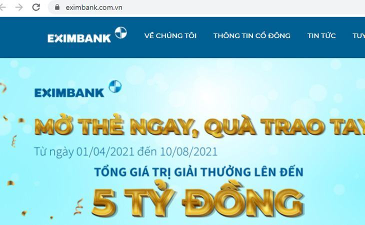 Trang chủ Eximbanks