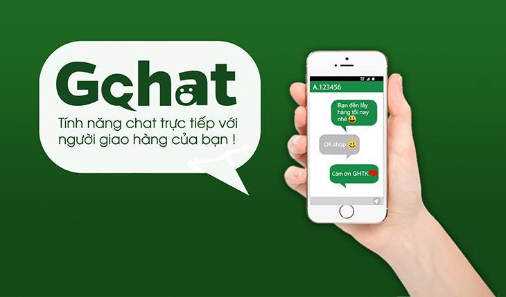 G-Chat trên ứng dụng GHTK