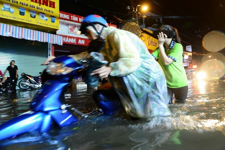 Chống ngập quận tân bình