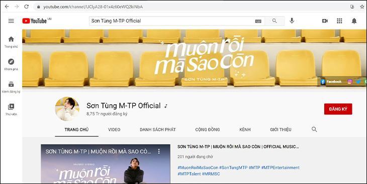 Son Tung M-TP Official