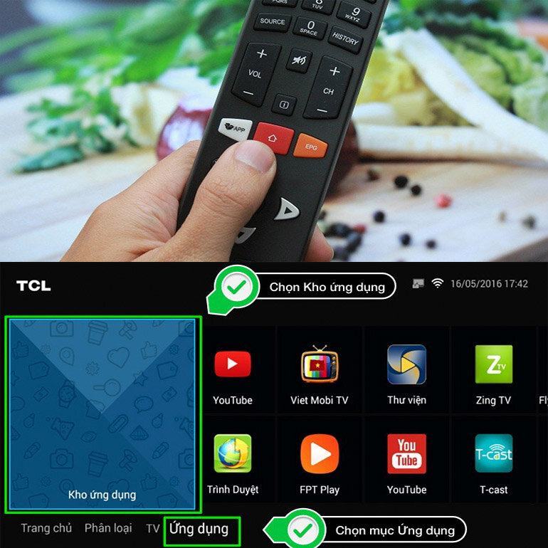 [Review] Cách tải và xoá bỏ ứng dụng trên smart tivi TCL 2018