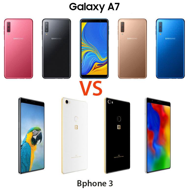 Nên mua Bphone 3 hay bỏ thêm 700.000 đồng để mua Samsung Galaxy A7 2018?