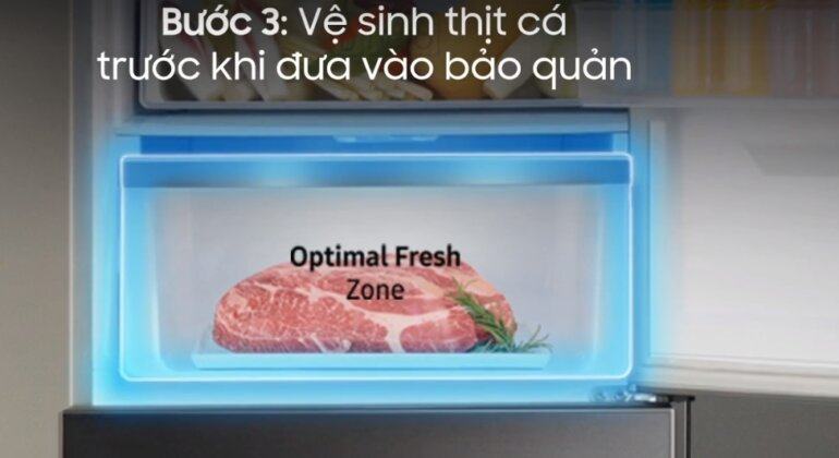 Vệ sinh cá trước khi bảo quản