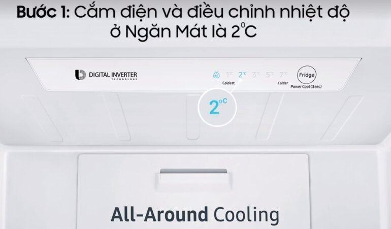 3 bước sử dụng ngăn đông mềm OPTIMAL FRESH ZONE trên tủ lạnh Samsung đúng cách