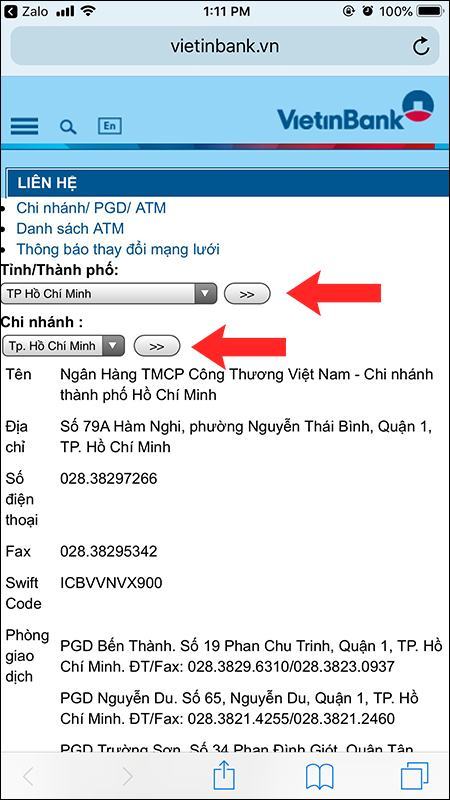 Giao diện trang web