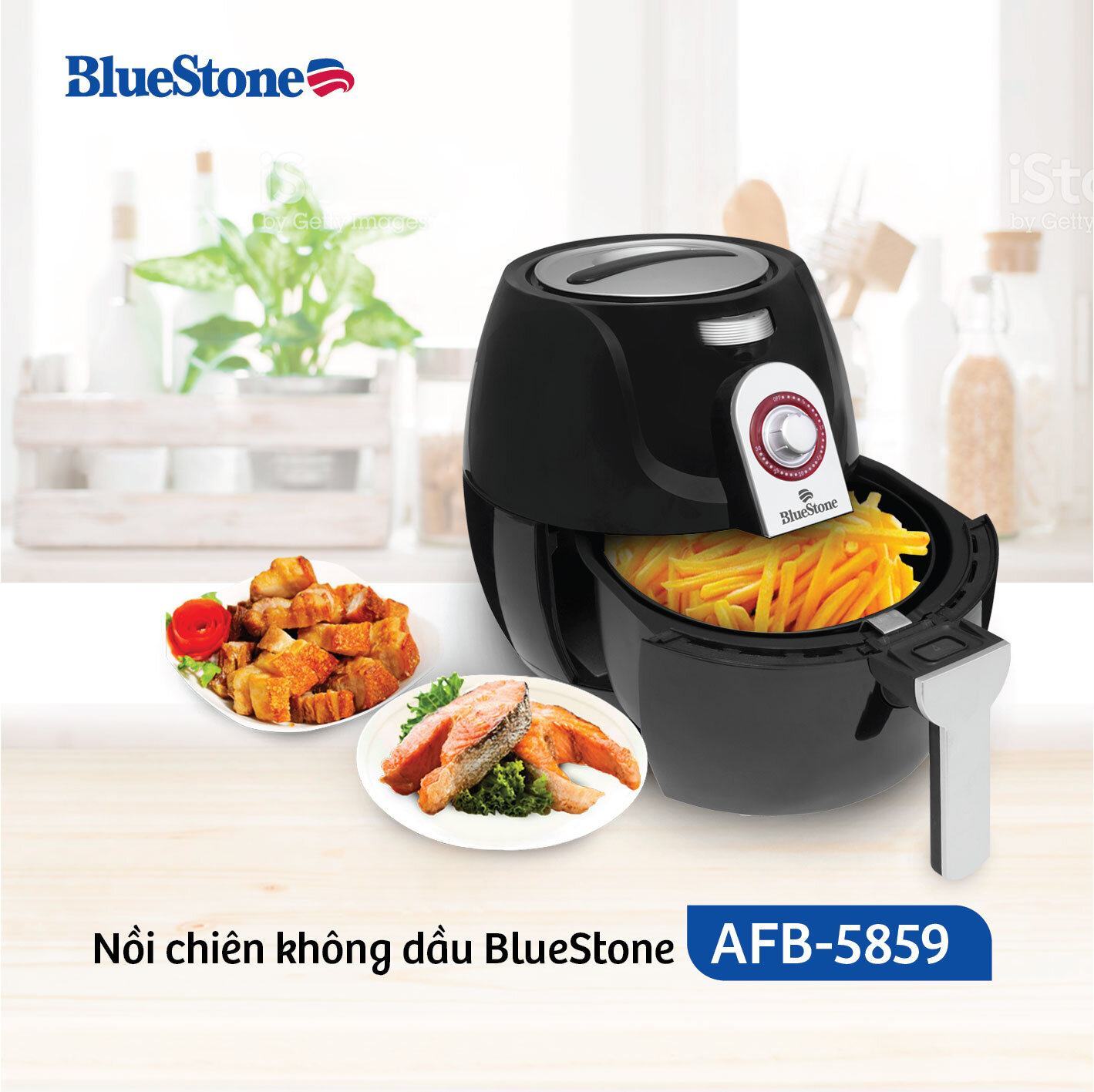 Nồi chiên không dầu BlueStone dung tích 3,3 L