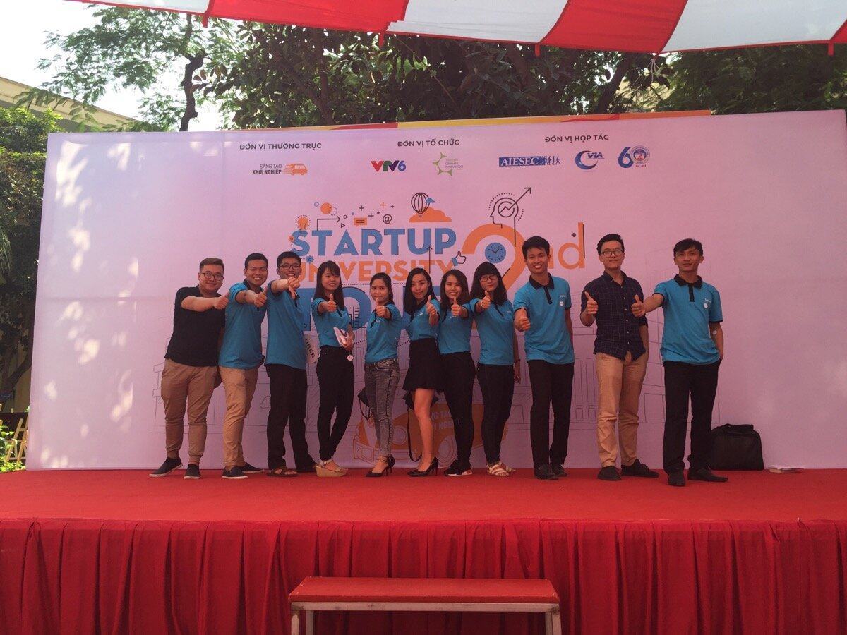 Vzone tham gia Startup Unitour