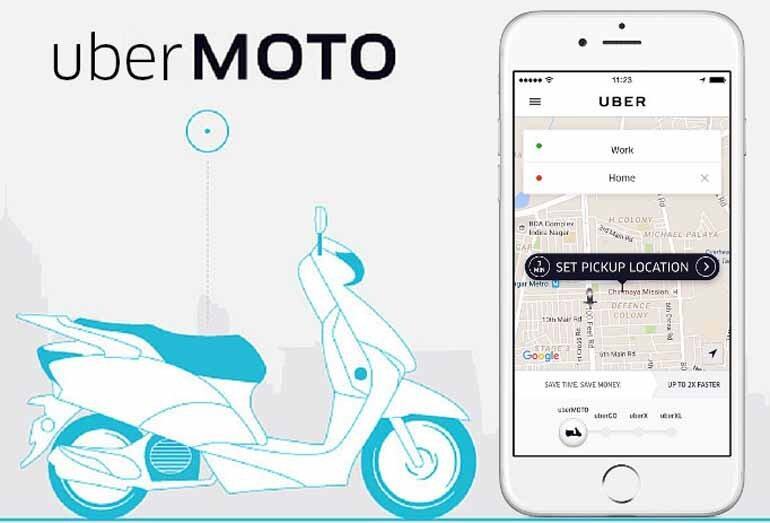 Ứng dụng xe ôm giá rẻ Uber