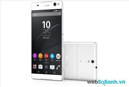 Xperia C5 Ultra sử dụng ngôn ngữ thiết kế OmniBlance