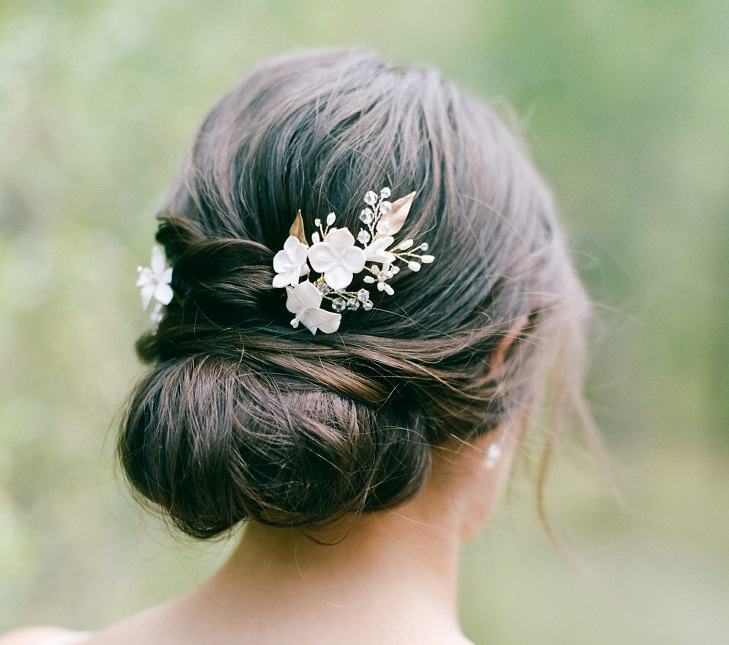 Updo bun