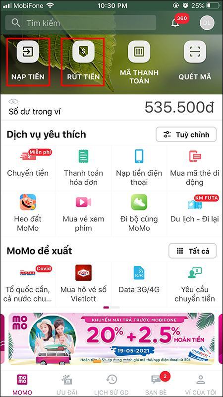 Cách tra cứu điểm giao dịch MoMo giúp nạp tiền, rút tiền và thanh toán dịch vụ cực đơn giản