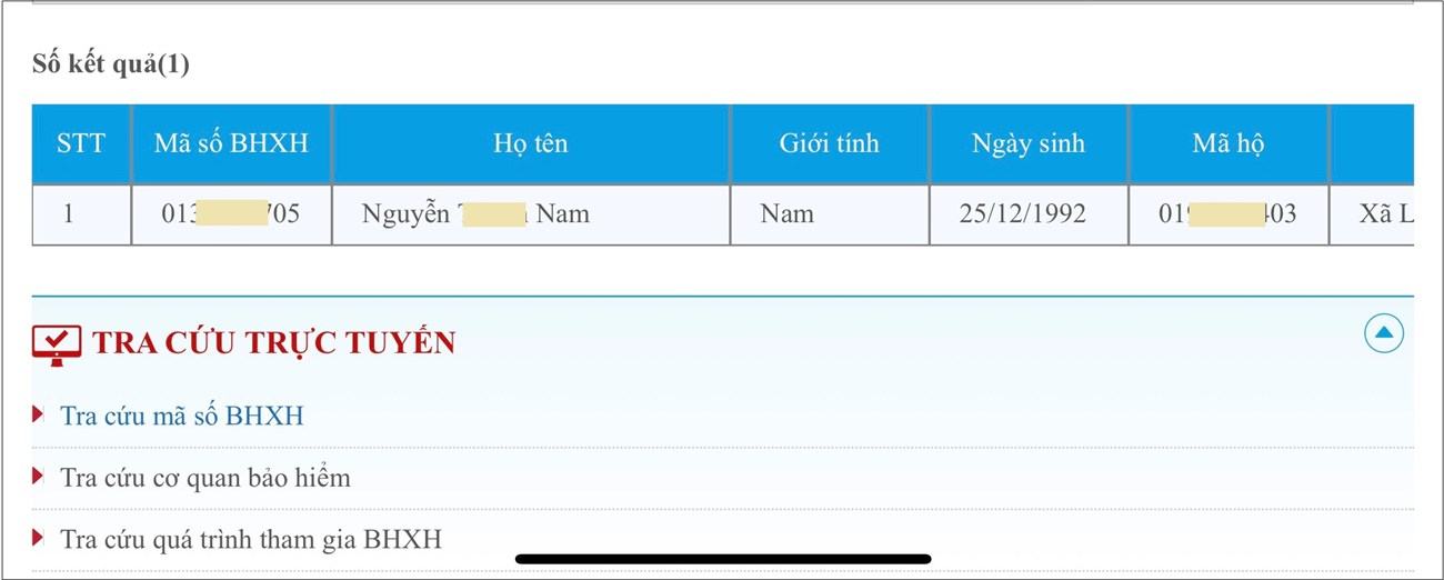 Kết quả tìm kiếm cho các nhãn an sinh xã hội được hiển thị