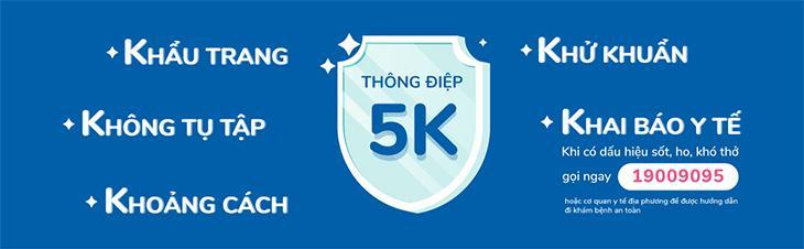 5K của Bộ Y tế