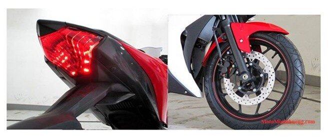 Yamaha YZF R25 2014 màu độc 'gây bão' tại Hà Nội