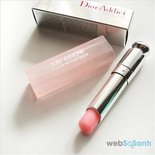 Son Dior Lip Glow vừa dưỡng tốt vừa lên màu đẹp.